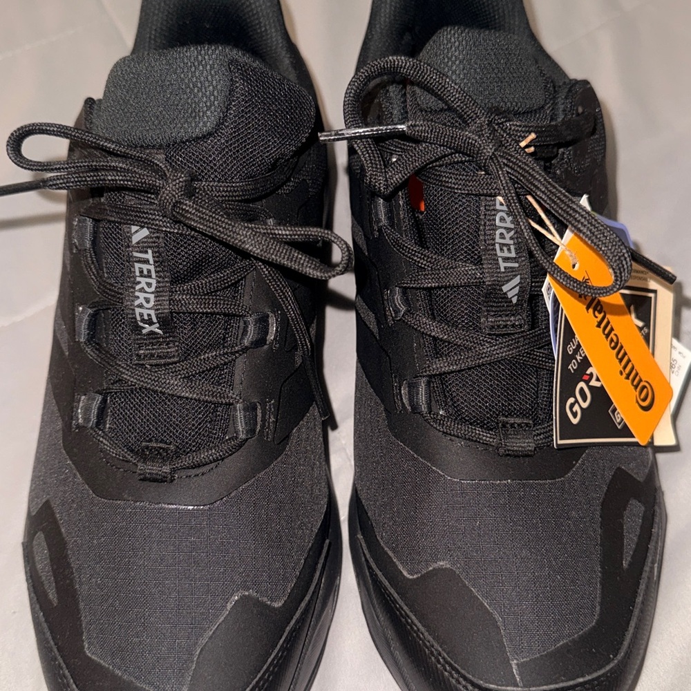 Adidas Terrex Skychasers AX 
Men's Black and Orange Trail Sneakers
